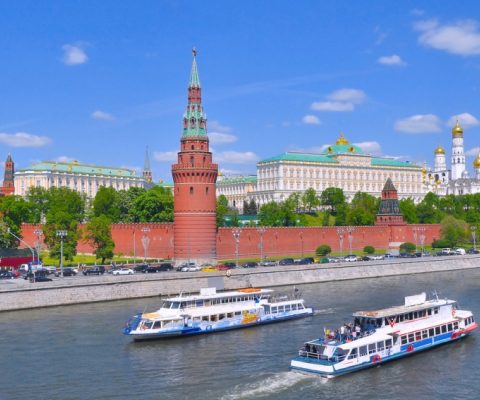 Маршрут Северный Экспресс по Москве-реке «Киевский вокзал» – «Китай-город»